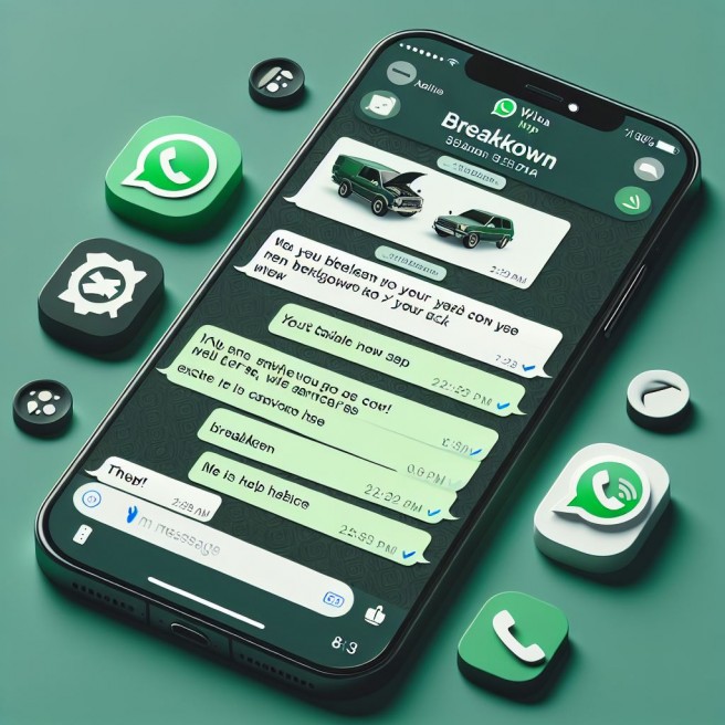 Storingsmelding via WhatsApp